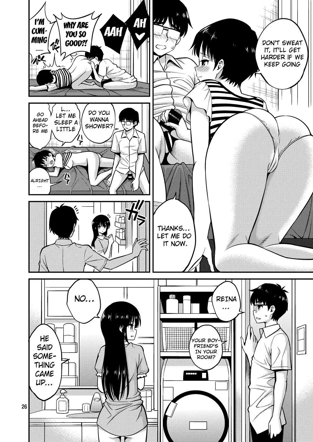 [Yahiro Pochi] Imouto to Uchi Kiss | Kissing in the House with Little Sister Fhentai - Page 26