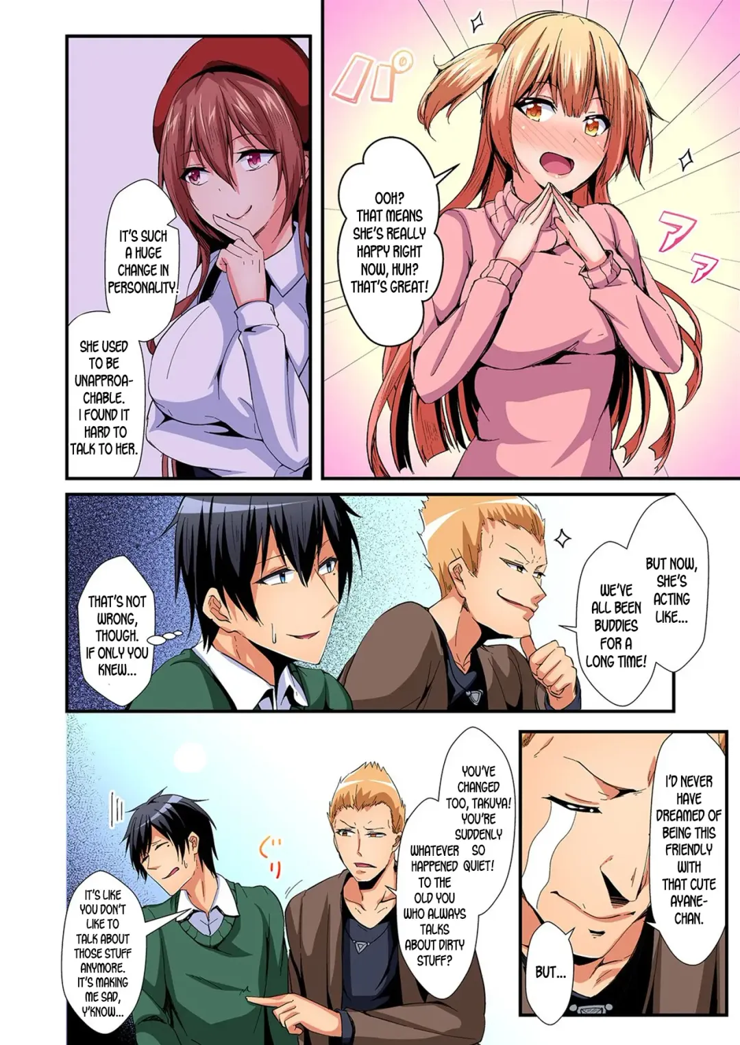 [Suishin Tenra] Irekawatte Dotabata Ecchi! ~Aya-nee no Binkan na Karada ni Ore wa Taerarenai  | Switch bodies and have noisy sex! I can't stand Ayanee's sensitive body 1-6 Fhentai.net - Page 128