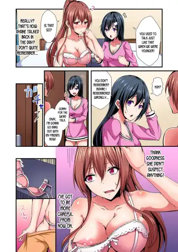 [Suishin Tenra] Irekawatte Dotabata Ecchi! ~Aya-nee no Binkan na Karada ni Ore wa Taerarenai  | Switch bodies and have noisy sex! I can't stand Ayanee's sensitive body 1-6 Fhentai.net - Page 59