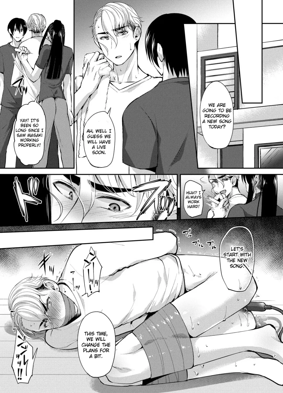 [Kurikama] Shijou Saikou! Nonke no Doesu Idol no Ore-sama ga Zako Members ni Ippuku Morarete Toroman Mic Lesson de Niku Hole-ka ka yo! Fhentai - Page 6