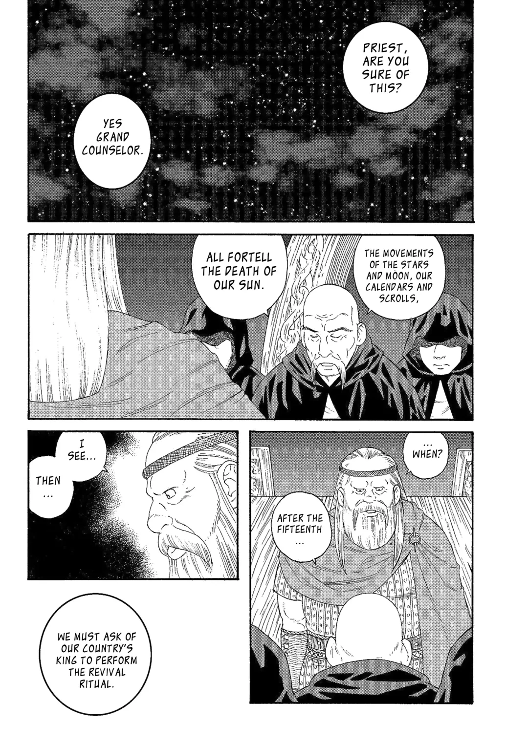 [Tagame Gengoroh] Nichirin no Ou | The King of the Sun Fhentai.net - Page 1