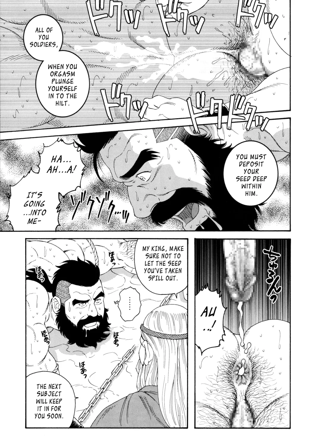 [Tagame Gengoroh] Nichirin no Ou | The King of the Sun Fhentai.net - Page 31