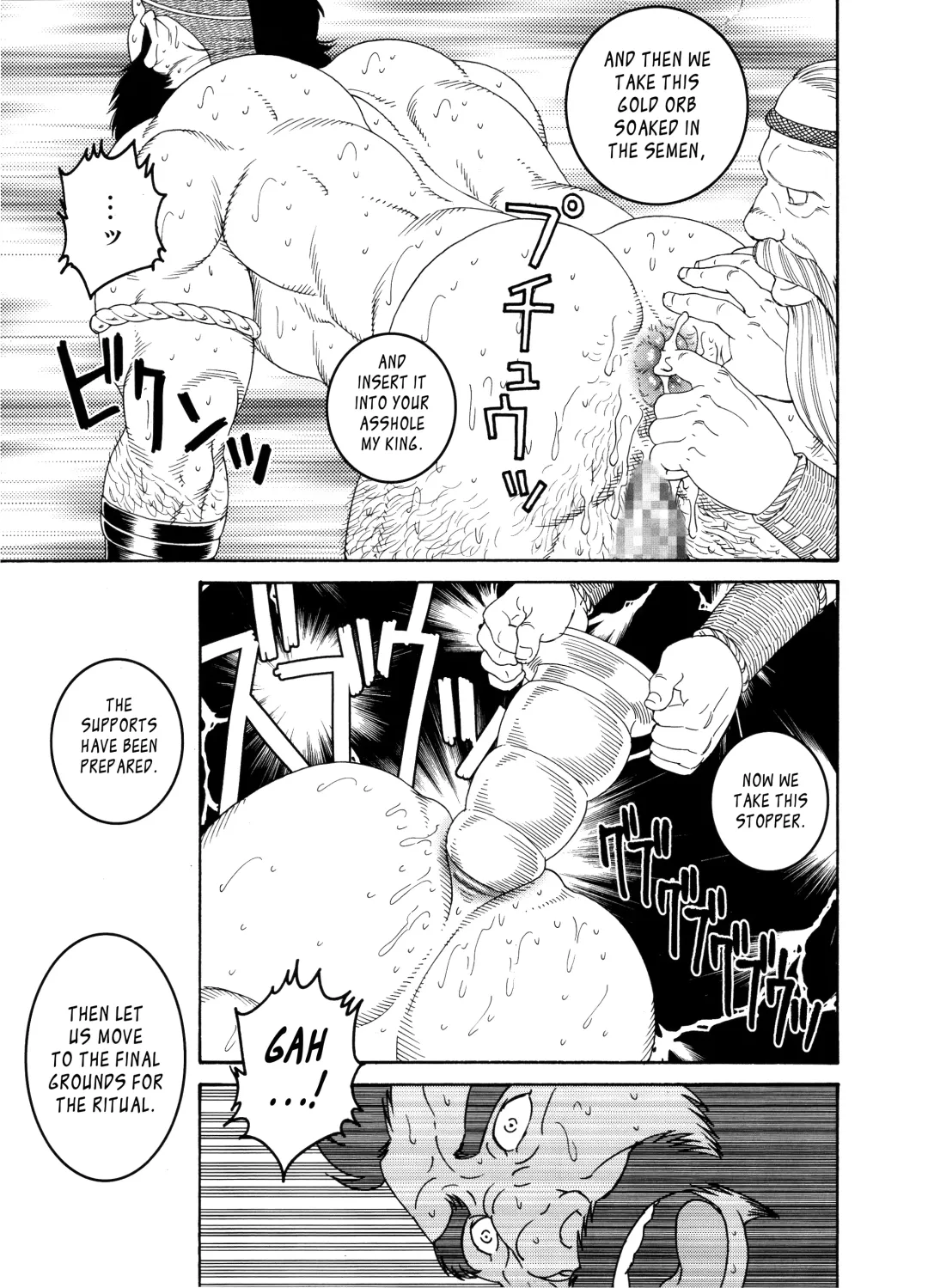 [Tagame Gengoroh] Nichirin no Ou | The King of the Sun Fhentai.net - Page 38