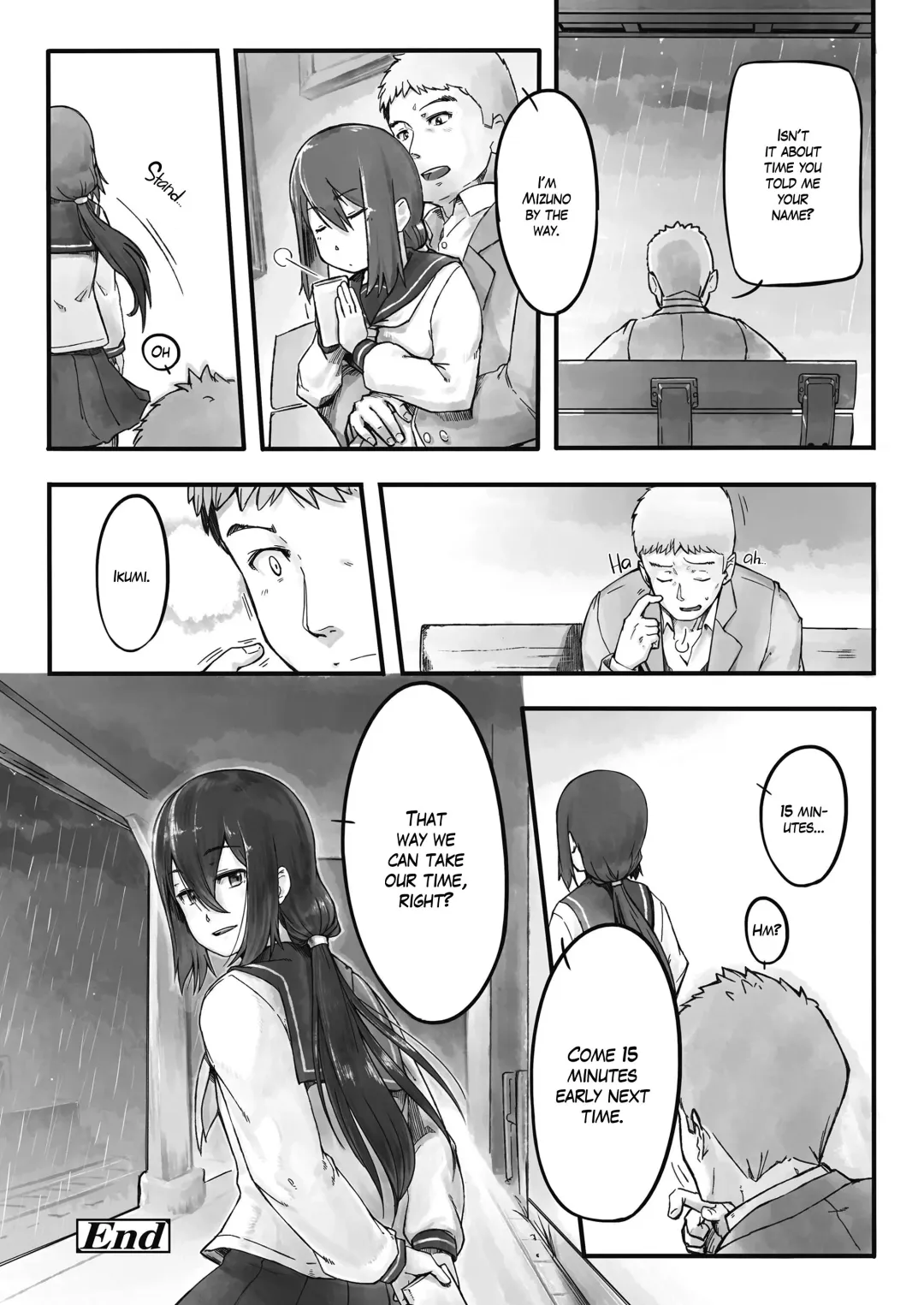 [Nogiguchi Kohiro] Ame no Hi no Nagaisu de | On a Bench, On a Rainy Day Fhentai.net - Page 18