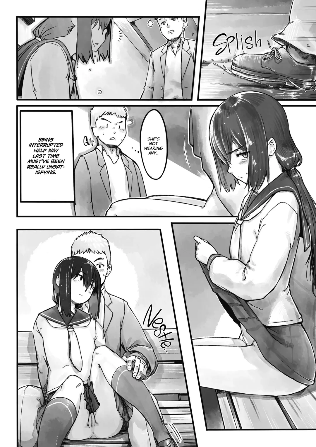 [Nogiguchi Kohiro] Ame no Hi no Nagaisu de | On a Bench, On a Rainy Day Fhentai.net - Page 8