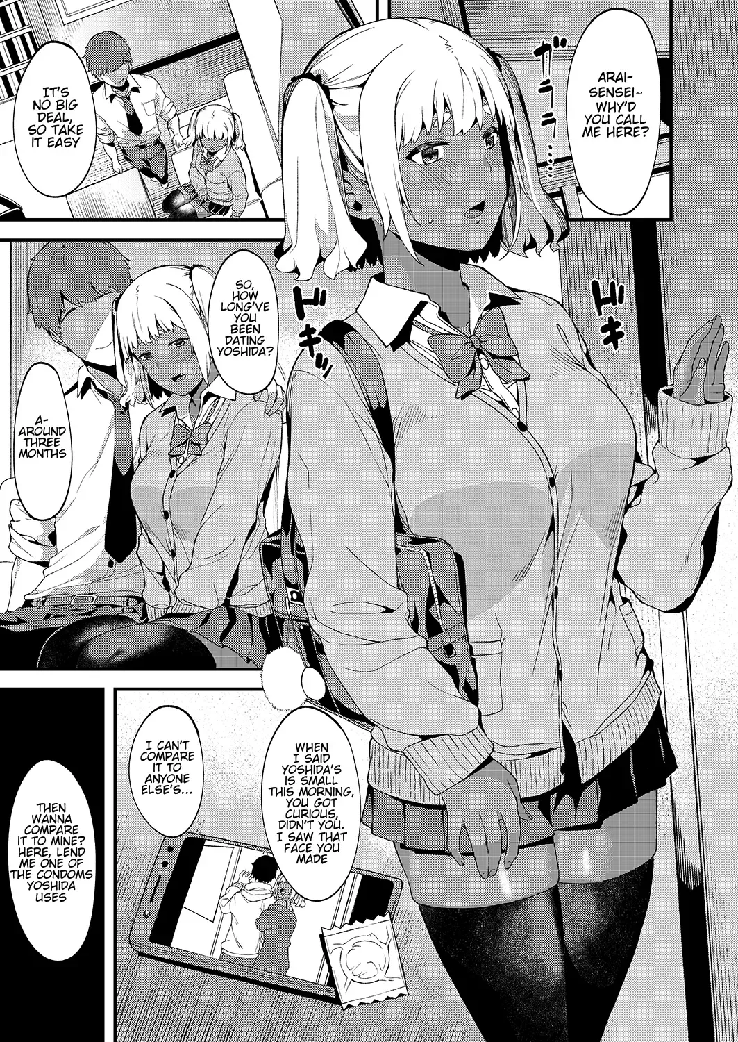 [Highlow] Kokoro wa Kare ni, Karada wa Sensei ni. | My Heart's for My Boyfriend, My Body's for Sensei Fhentai - Page 5