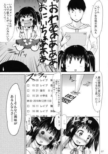 [Shinichi] Tsuri Skirt no Onnanoko wa Rape Gokko ga Shitai Sou desu. Fhentai - Page 7