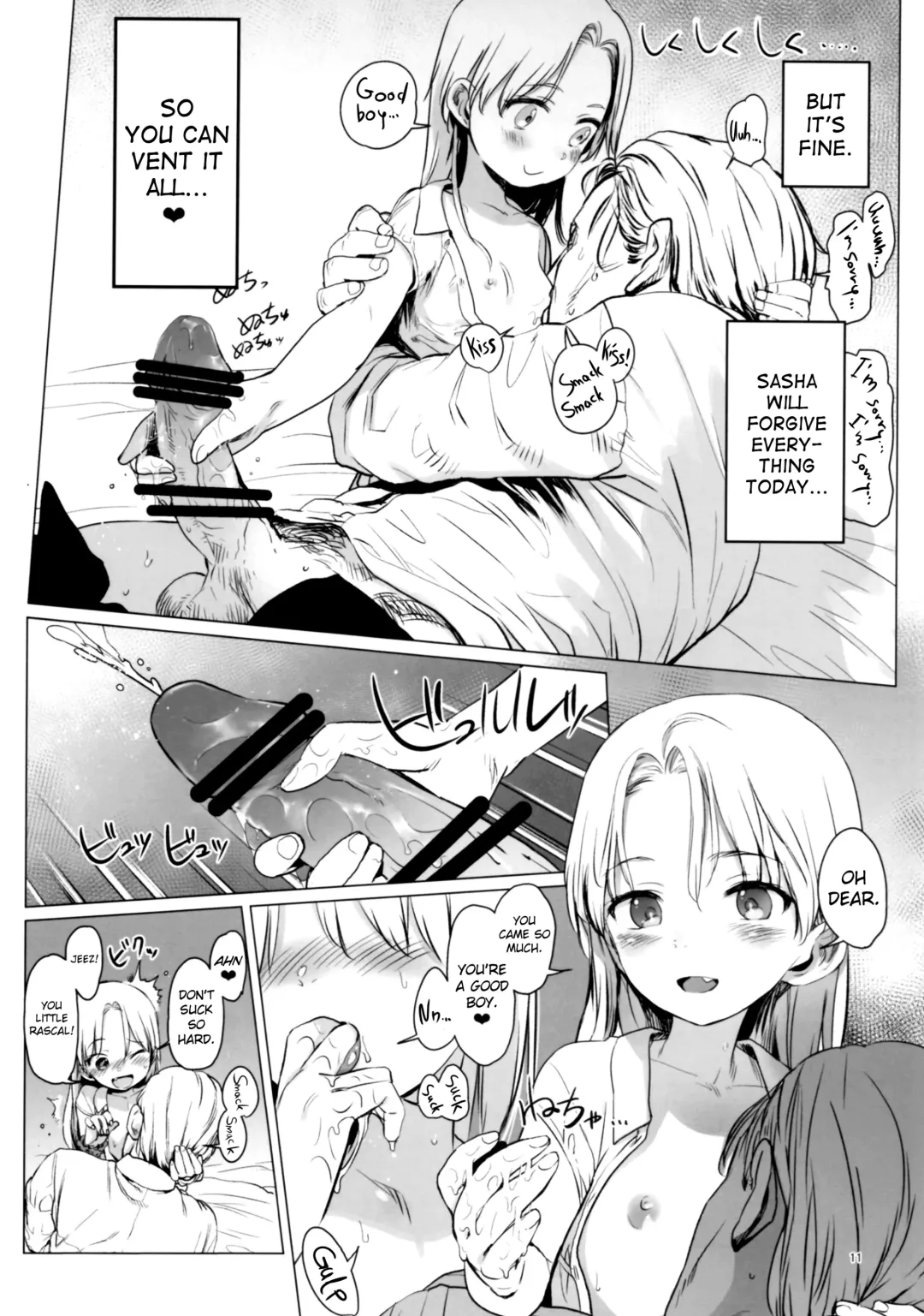 [Haguhagu] Welcome Sasha!! Sasha-chan ga Youkoso Fhentai.net - Page 10