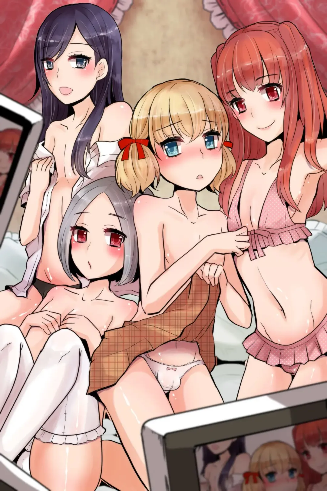 [Sakai Ringo] Mesuochi! Rankou Satsueikai ~Boku Otoko na no ni Kanjichau...!~ Fhentai - Page 2