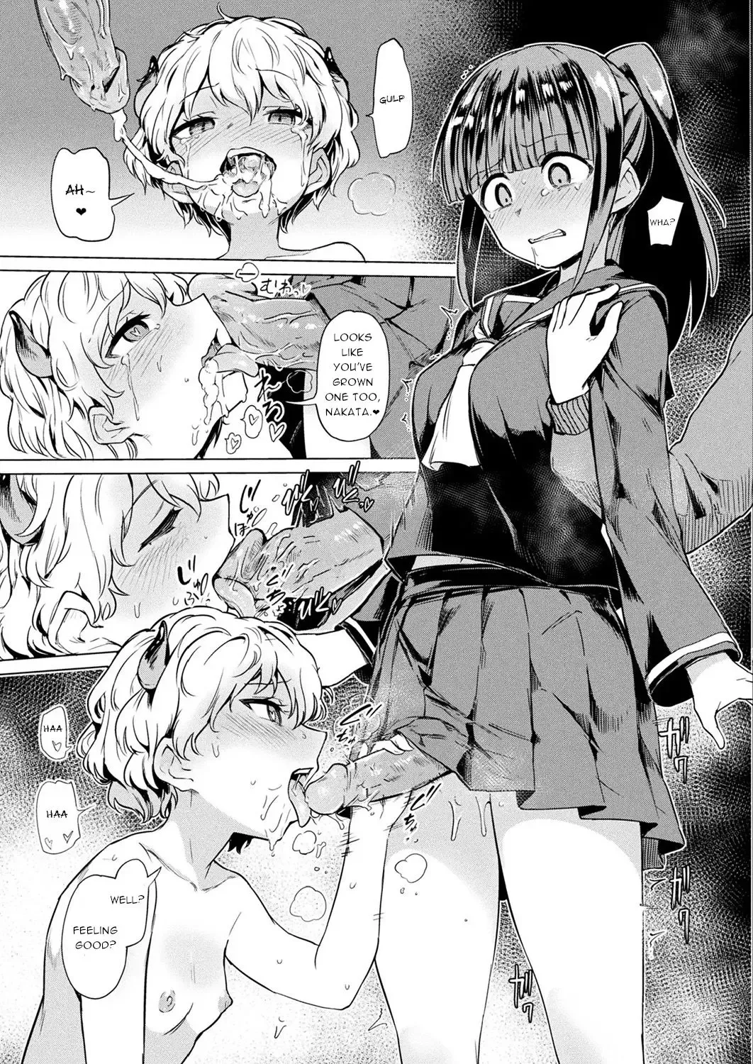 [Aomushi] Nakata-san to Jaaku na Futanari Motokano Gundan | Nakata and the wicked ex-girlfriends (decensored) Fhentai - Page 5