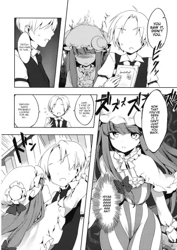 [Tachibana Hisui] Patchouli-san ni Yowami o Nigiraretai Fhentai - Page 9