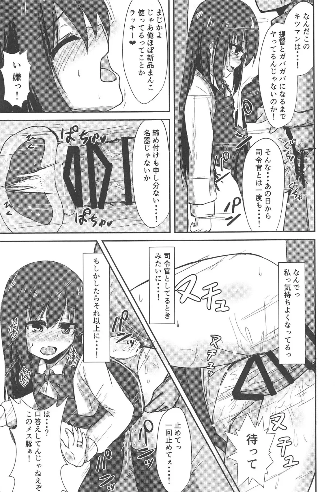 [Locos] Asashio-chan no Seishori Shuukan Fhentai - Page 10