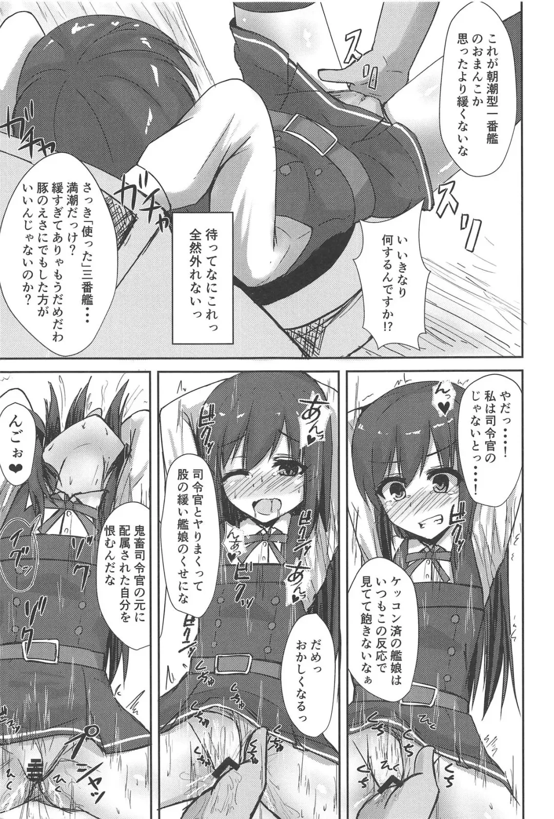 [Locos] Asashio-chan no Seishori Shuukan Fhentai - Page 8