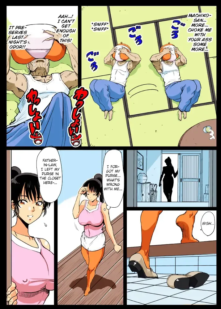 Giri Mara ni Hatsujou Suru Yome | The Wife that Copulated with the Penis-In-Law Fhentai.net - Page 6