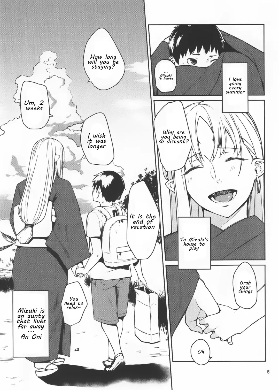 [Obmas] Oni no Sumu Ie | Demon's Home Fhentai.net - Page 4