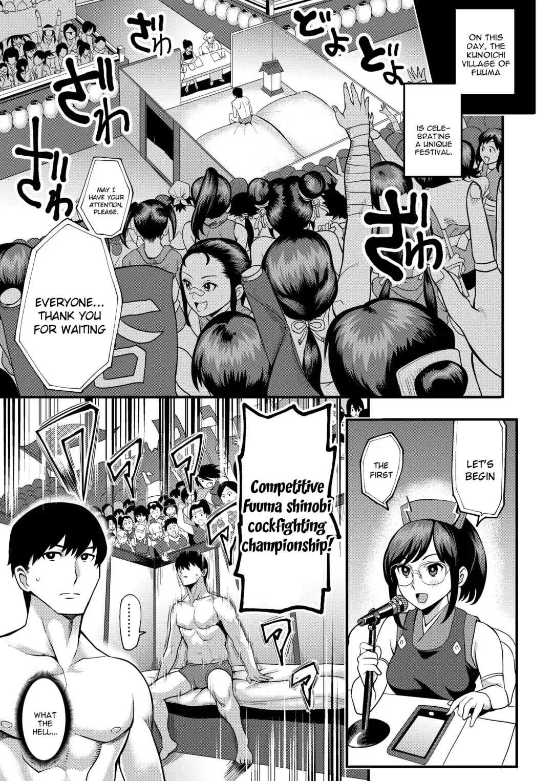 [Ichiren Takushou] Oideyo! Kunoichi no Sato San ~Gekitou! Shinobi Boutaoshi no Maki~ Fhentai - Page 3