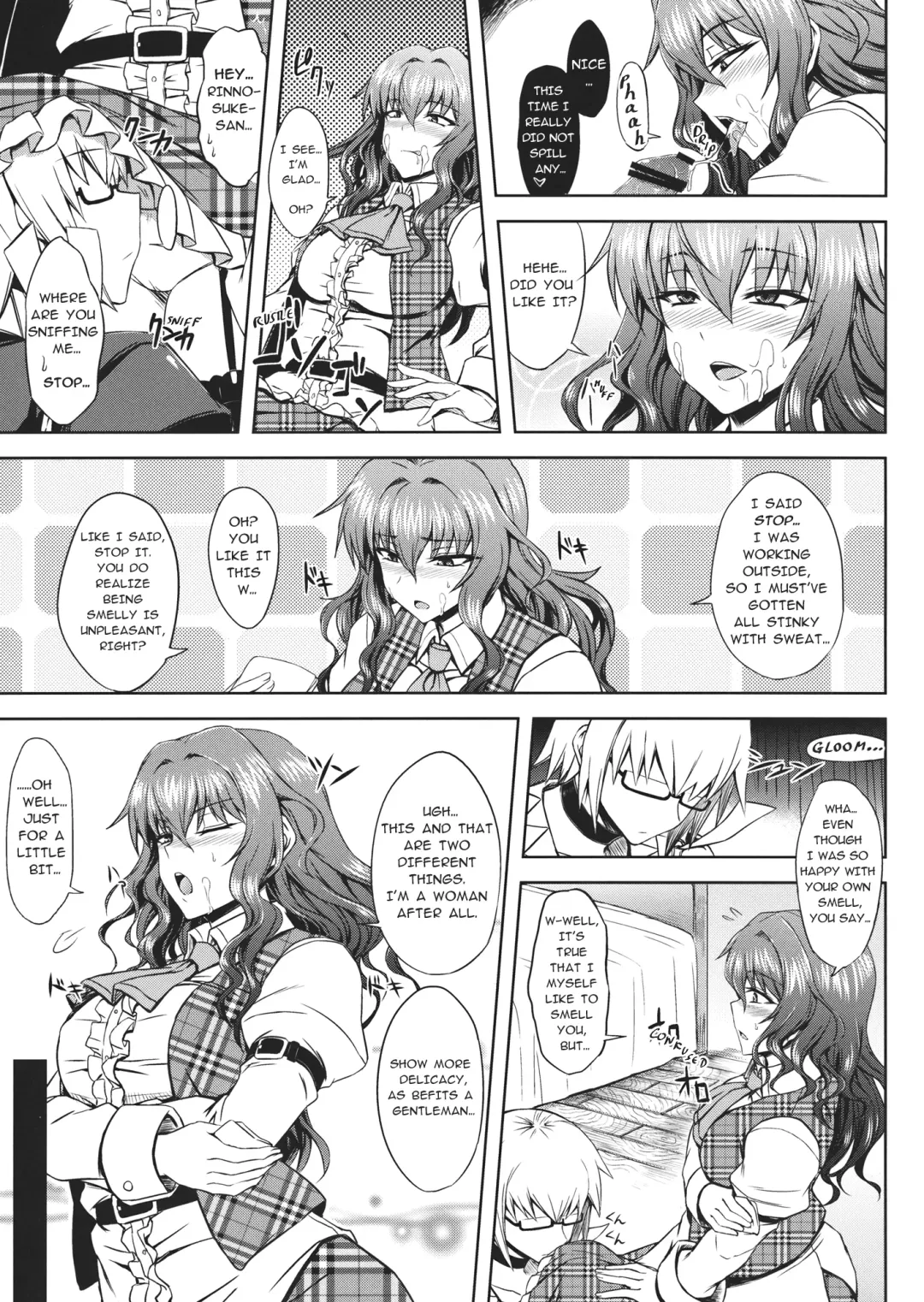 [Attp - Minamoto Jin] Yuukarin to Ashi Bakari? no Doujin | A Doujin of Nothing but YuukaRin and Feet Fhentai - Page 6