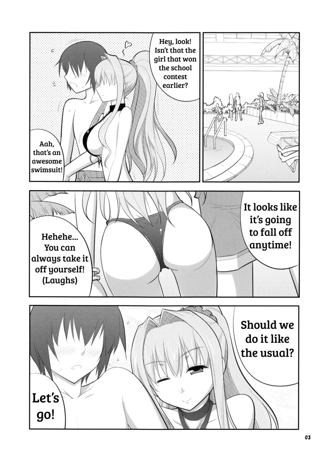 [Decarabia] Soubi > Abunai Mizugi | Dangerous Swimsuit Fhentai.net - Page 2