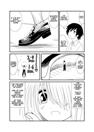 [Shivharu] Mekakure-chan ni Fumaretai | Wanna Get Stepped on by Mekakure-chan Fhentai - Page 12