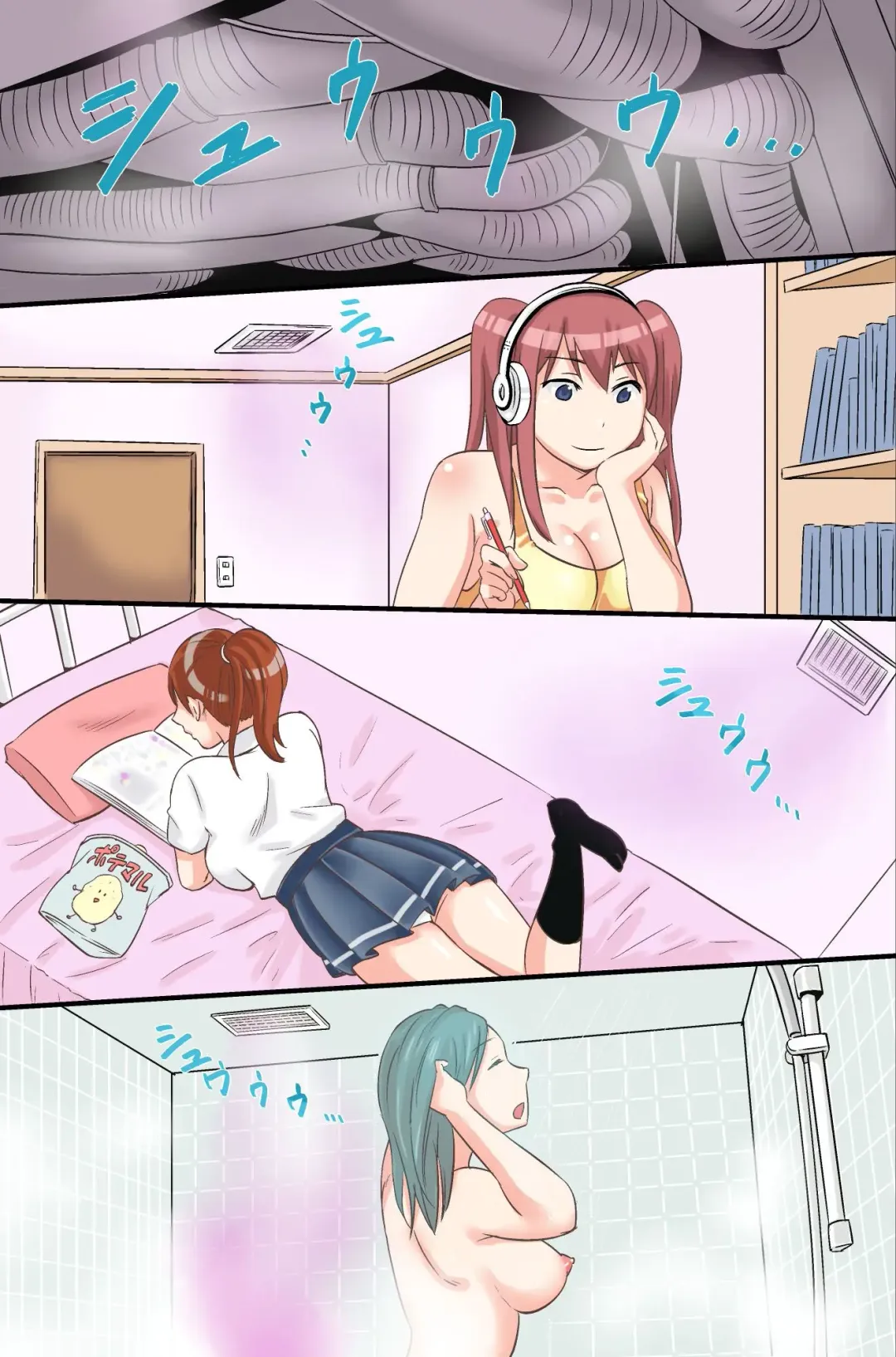 [Kumikouj] Joshiryou no Onna-tachi ga Zombie-ka shita no de Hokaku shite Okashimakutte Ore dake no Juujun Pet ni Shite mita Fhentai - Page 5