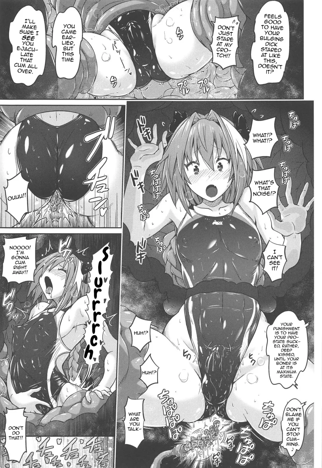 [Murasaki Nyaa] Kyouei Mizugi de Shokushu Zeme Tolfo Fhentai.net - Page 14