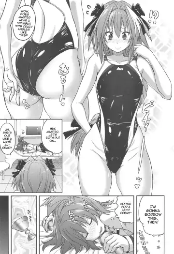 [Murasaki Nyaa] Kyouei Mizugi de Shokushu Zeme Tolfo Fhentai.net - Page 4