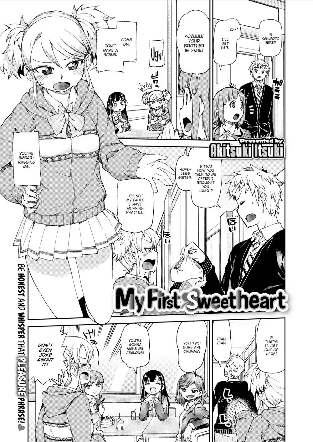 [Akitsuki Itsuki] Hajimete no Omoibito | My First Sweetheart Fhentai.net - Page 1