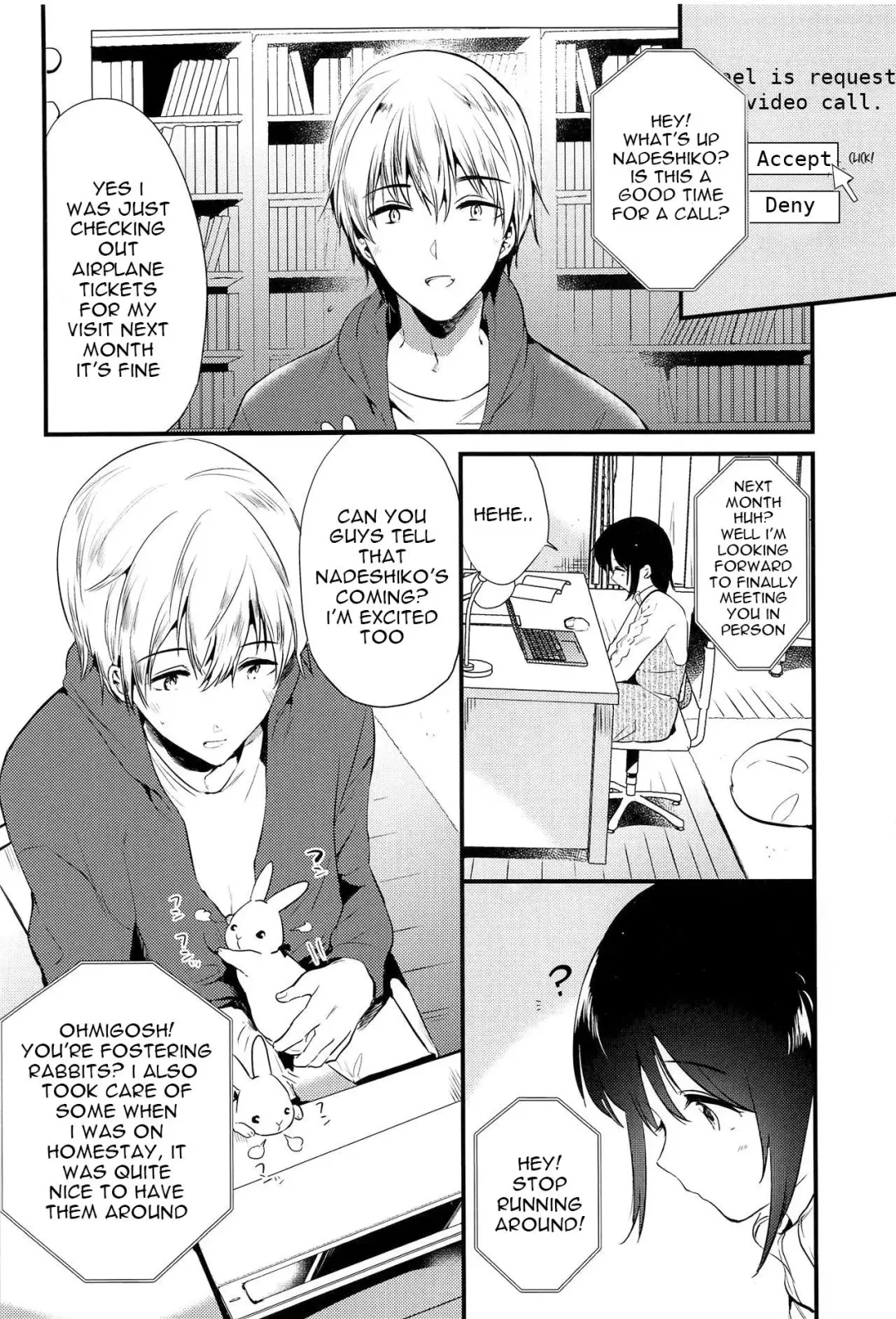 [Momoko] Homestay ~Hatsujou Sex~ Fhentai - Page 3