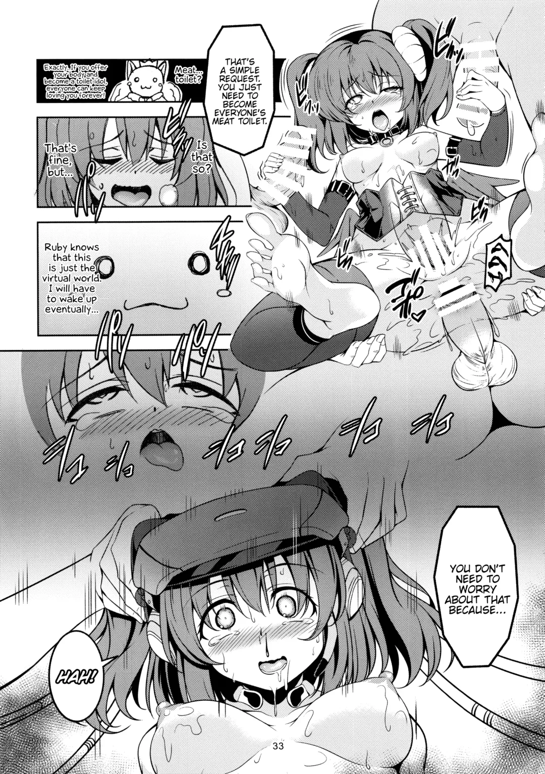 [Windart] Idol Saiin Rakuen VR CASE1 Kurosawa Ruby Fhentai - Page 34