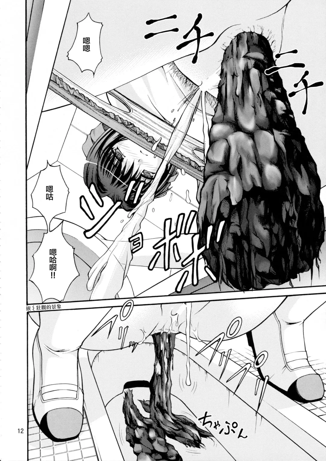 [Satomi Hidefumi] Bou Yuumei Koukou Joshi Toilet Tousatsu 2-jigen Bishoujo Hen Vol. 1, 2 Complete Edition Fhentai.net - Page 14