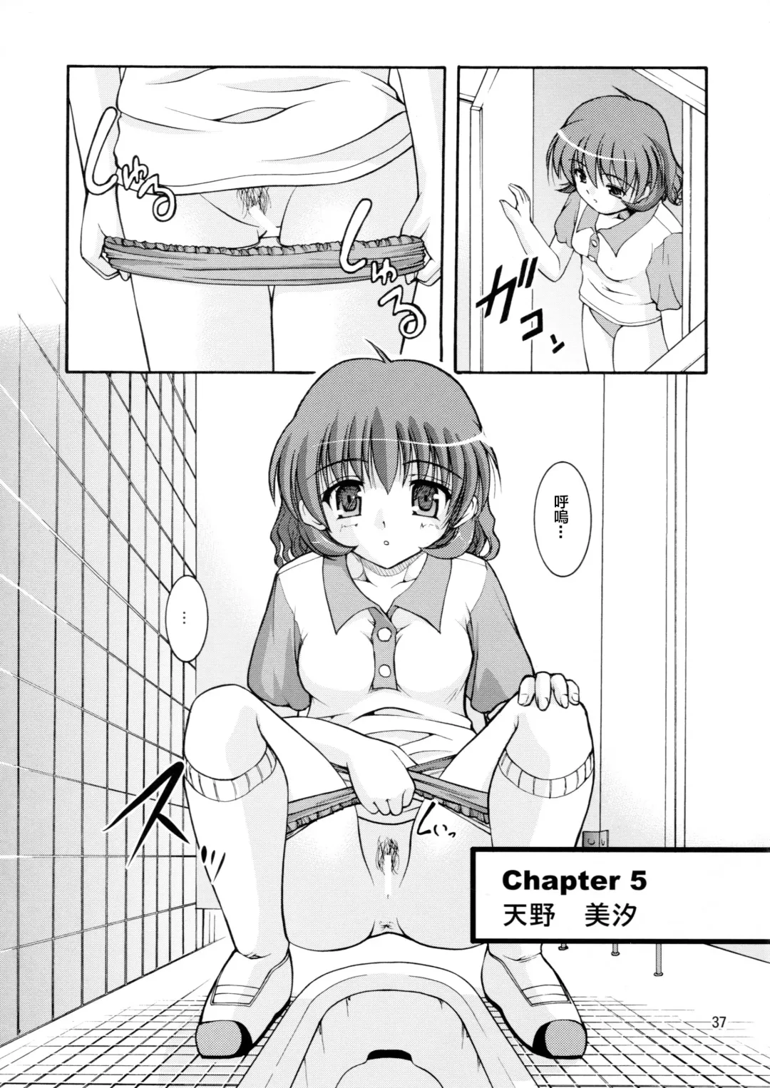 [Satomi Hidefumi] Bou Yuumei Koukou Joshi Toilet Tousatsu 2-jigen Bishoujo Hen Vol. 1, 2 Complete Edition Fhentai.net - Page 39