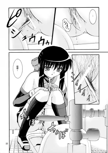 [Satomi Hidefumi] Bou Yuumei Koukou Joshi Toilet Tousatsu 2-jigen Bishoujo Hen Vol. 1, 2 Complete Edition Fhentai.net - Page 24