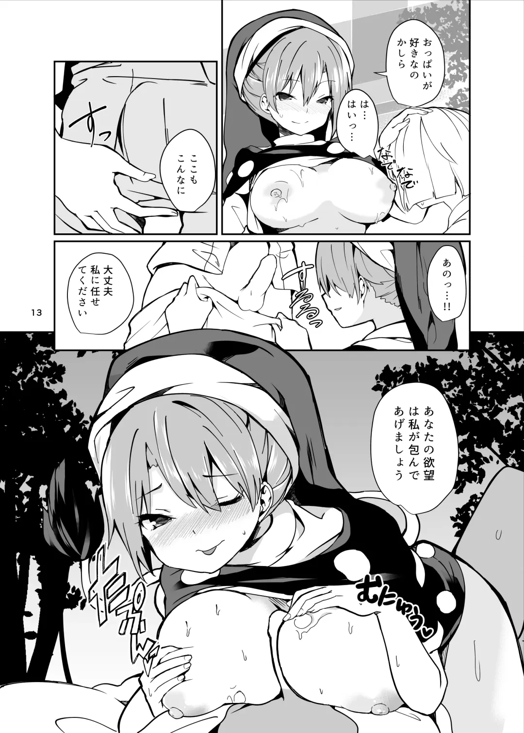 [Chirorian] Doremy-san to Boku no Tousou Yume Fhentai - Page 13