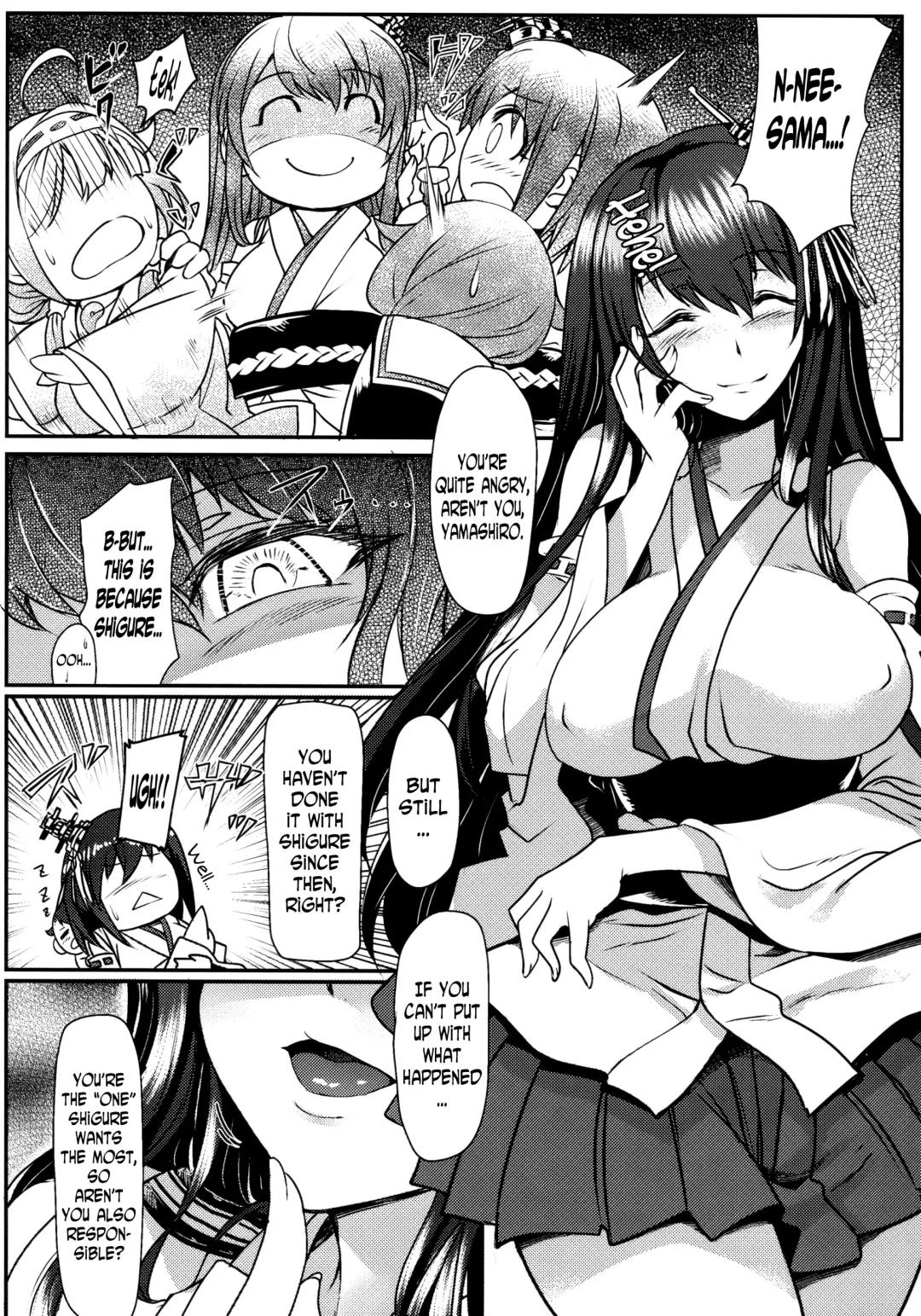 [Moai Tentyou] Futanari Shigure Fusou no Bouryaku Daiichi Sakusen Fhentai.net - Page 5