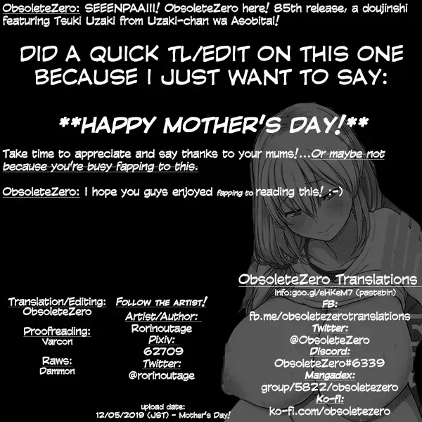 [Shimantogawa] Uzaki Mama wa Mousou ga Tomaranai!|Uzaki Mama Can't Stop Fantasizing! Fhentai - Page 19