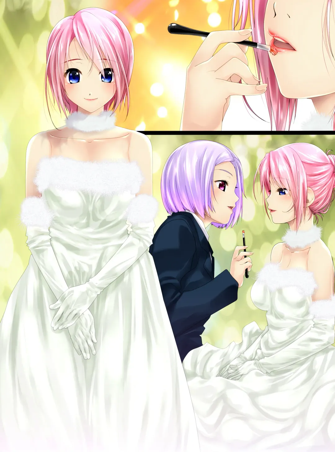 [Shizuki Shuya] Wedding Dress de Ningyouka Fhentai - Page 17