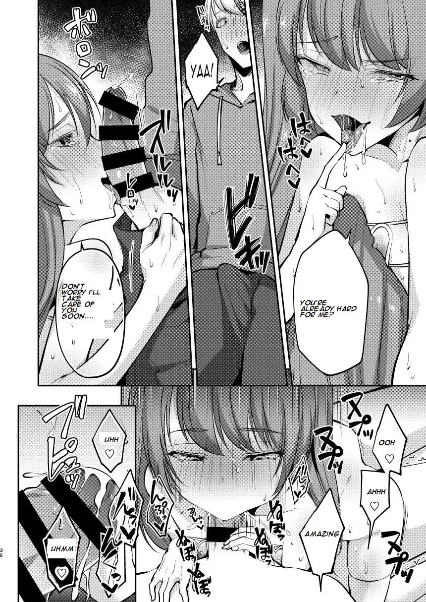 [Kurikama] Ore wa Toshishita Kareshi no Iinari Kanojo | I'm A Shameful Trap Fhentai - Page 35