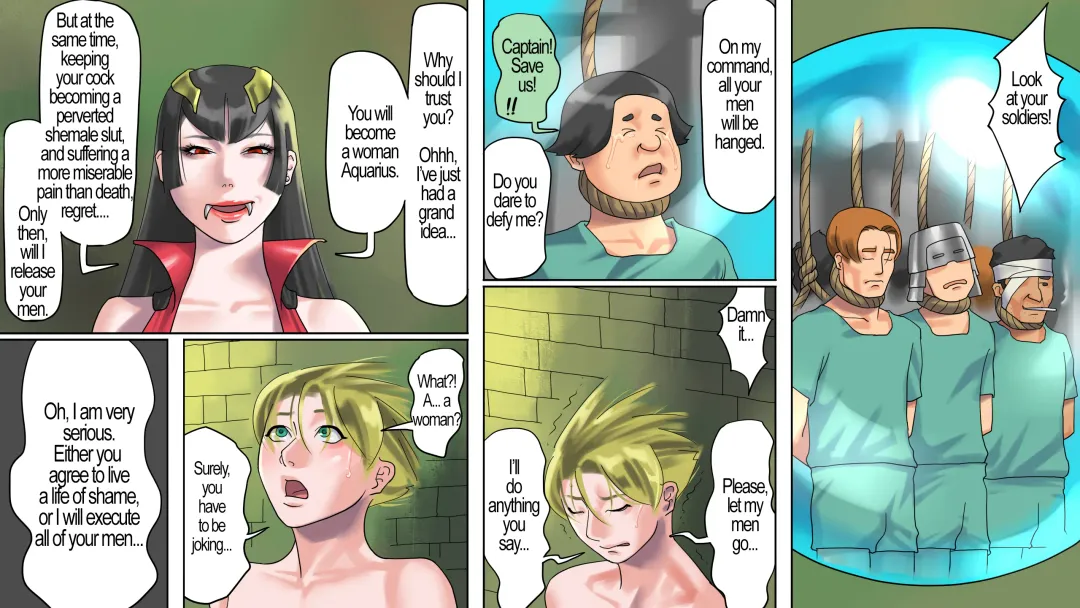 [Papermania] Seikishi Aquarius Chijoku no Nyotai Kaizou | Holy Knight Aquarius - Slut Body Remodeling of Shame Fhentai.net - Page 9