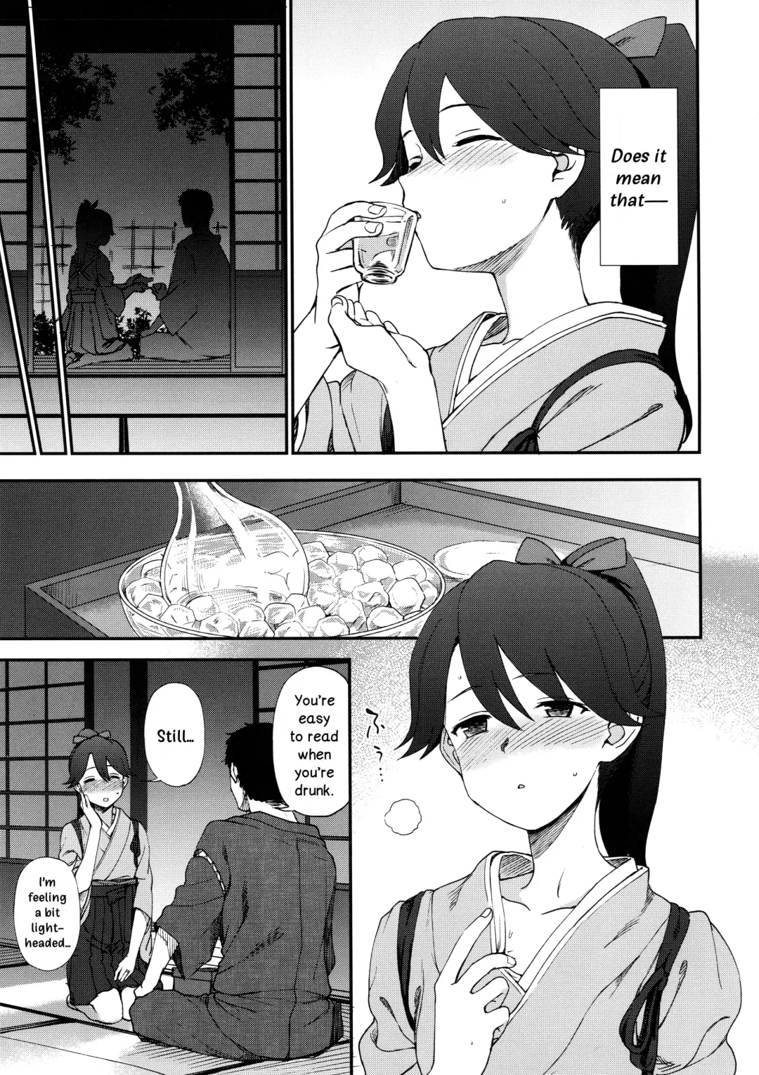 [Kumada] Yohi ni Midareshi | Miserably Drunk Fhentai - Page 4