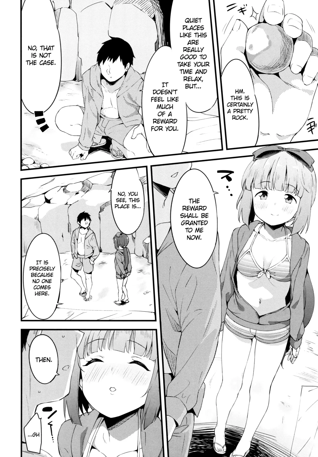 [Mame Denkyuu] Yorita Yoshino to Mizugi de Himegoto | The Secrets of Yorita Yoshino and Her Swimsuit Fhentai - Page 5