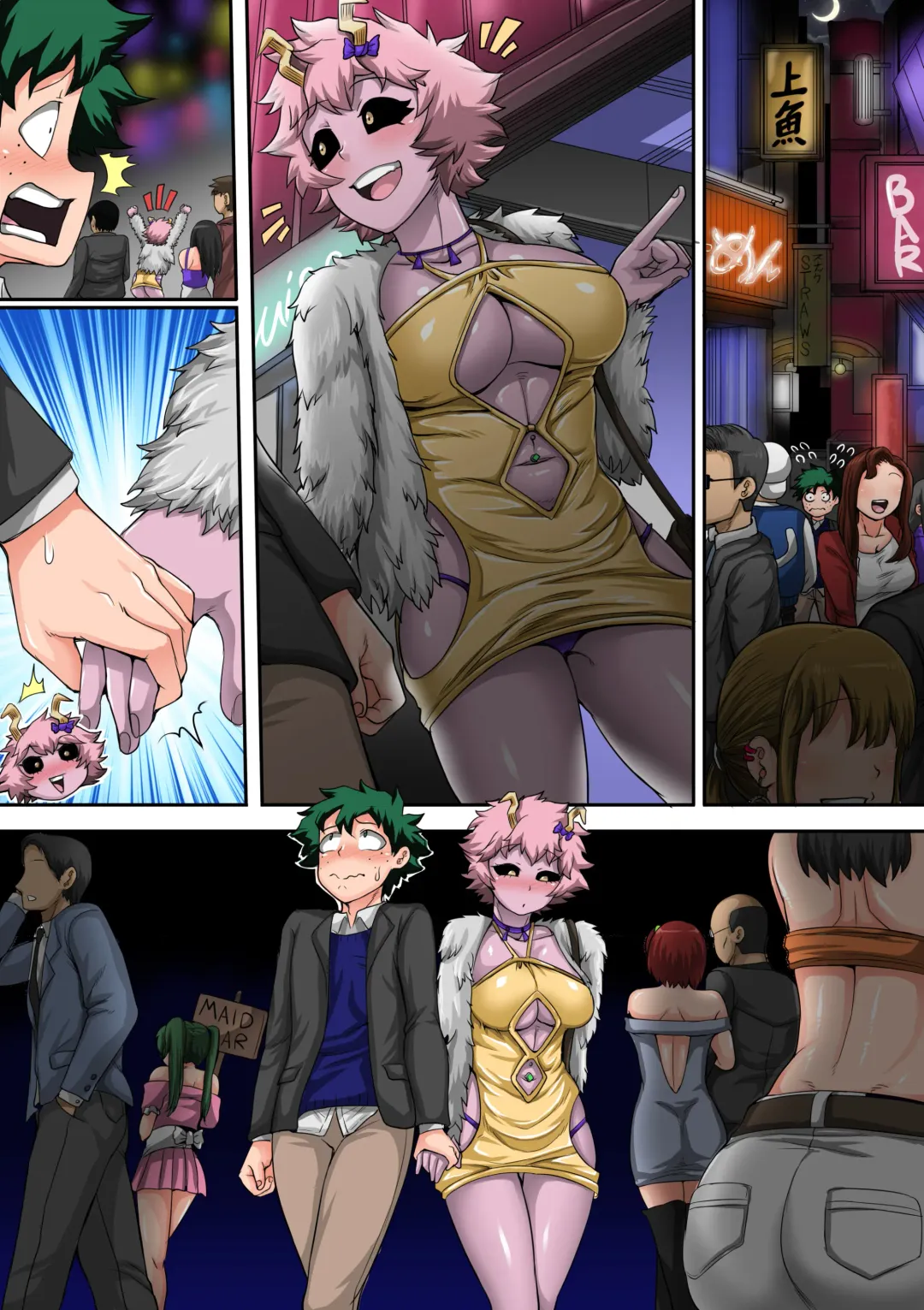 [Juna Juna Juice] Boku no Harem Academia: 4-wa "Koakuma no Itazura" Fhentai - Page 97