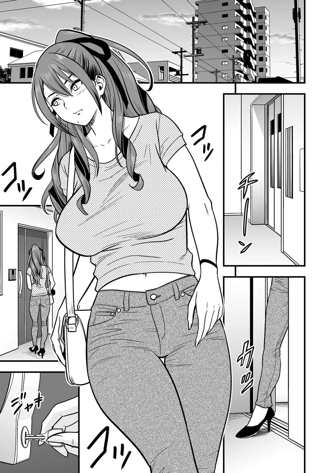 [Tatsunami Youtoku] Deisui Shita Hitozuma Kyoushi o Netori! ~Bijin Sanshimai o Kimo Oyaji ga...!~ Ch. 1-7 Fhentai - Page 170