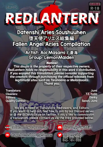 [Aoi Masami] Datenshi Aries Soushuuhen | Fallen Angel Aries Compilation Fhentai.net - Page 61