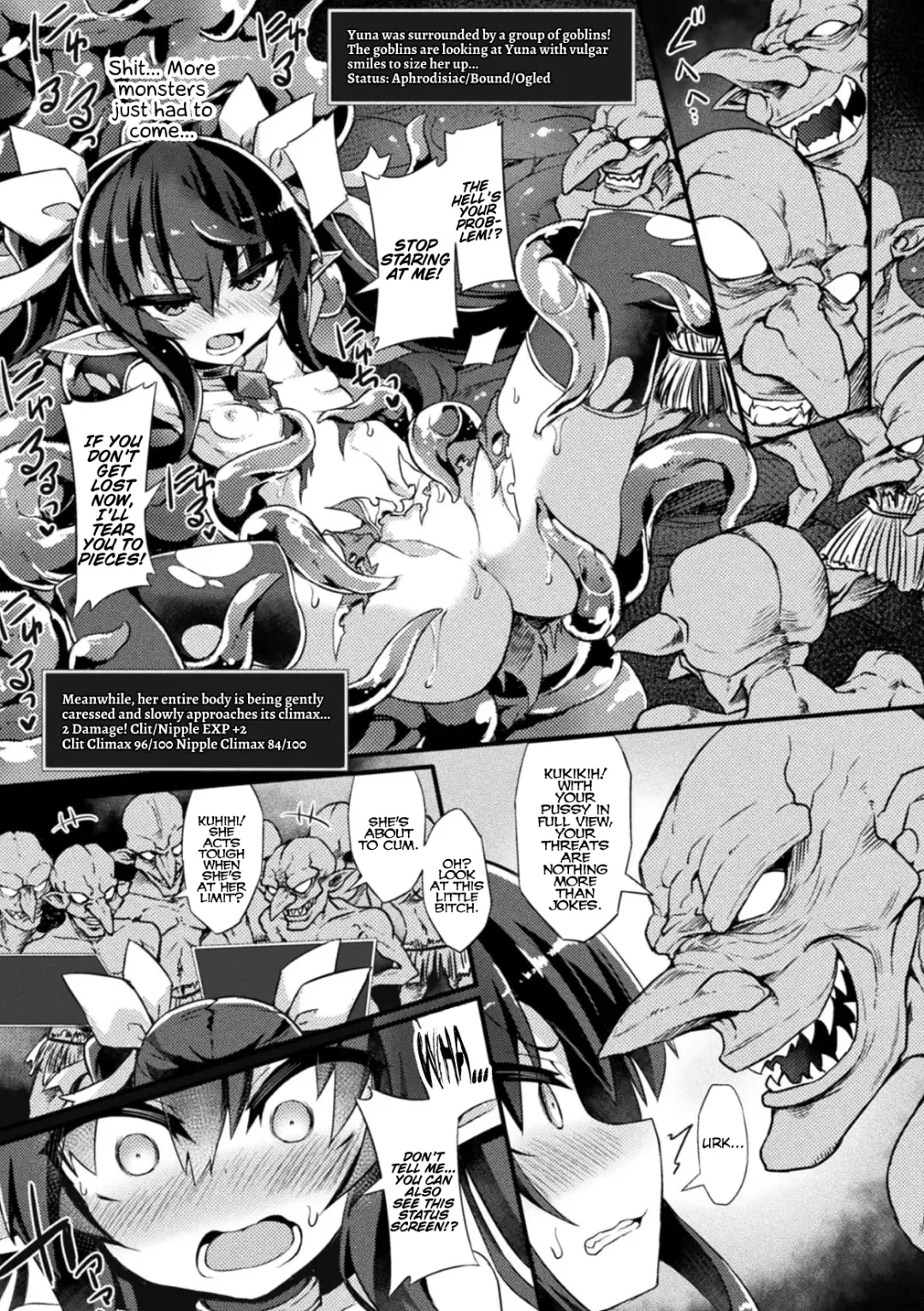 [Sasamashin] Naedoko Zecchou Trap Dungeon ~Inmiya ni Ochiru Shoujo Kenshi~ Ch. 1 Fhentai.net - Page 14