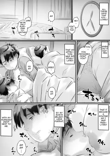 [Hirekatsu] Haha to Musuko no Seikyouiku | Mom and Son Sex Education Fhentai - Page 21