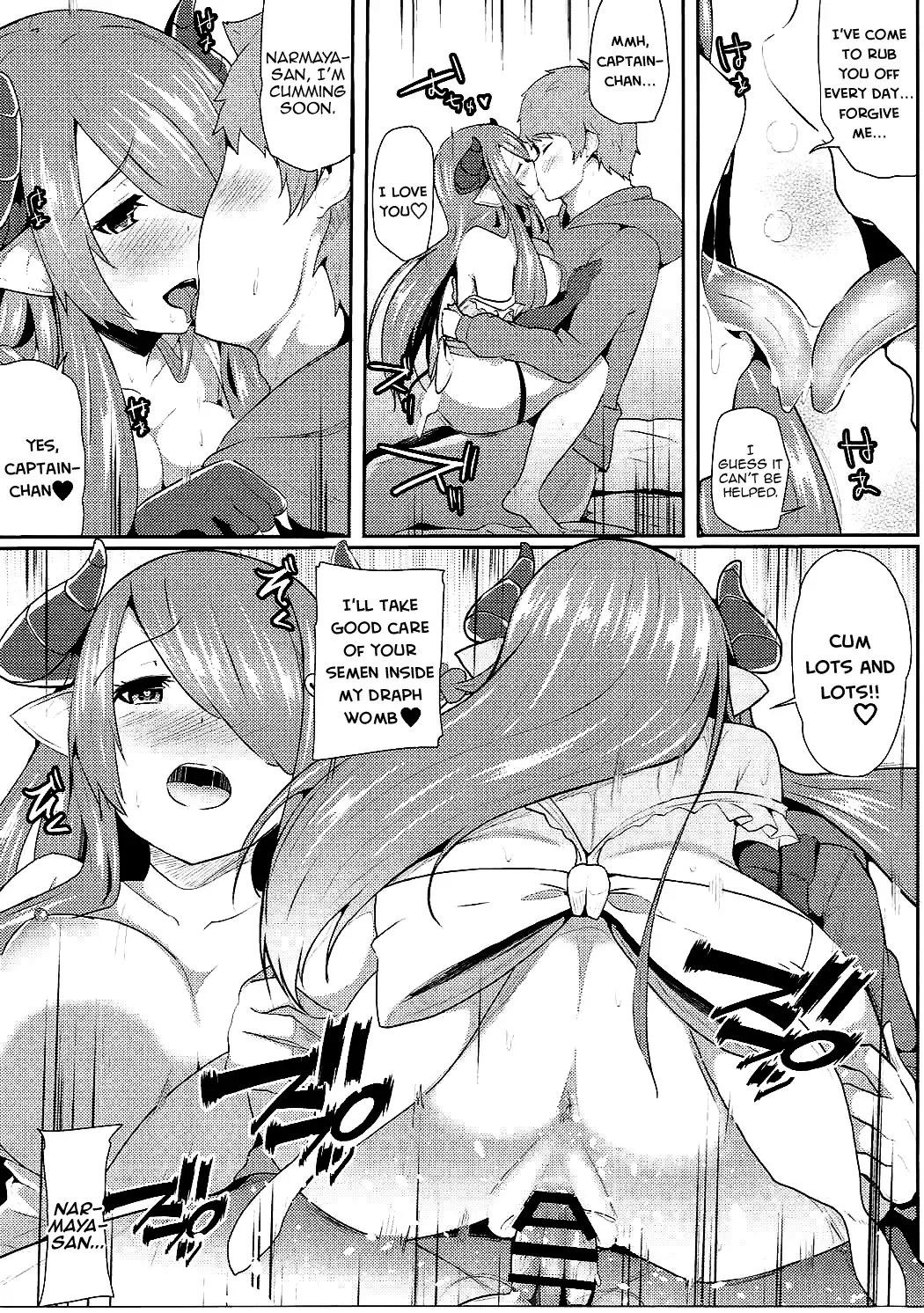 [Yuna] Danchou to Inbi na Zanki no Onee-san | A Draph-Loving Captain and the Obscene Blade Onee-san Fhentai - Page 20