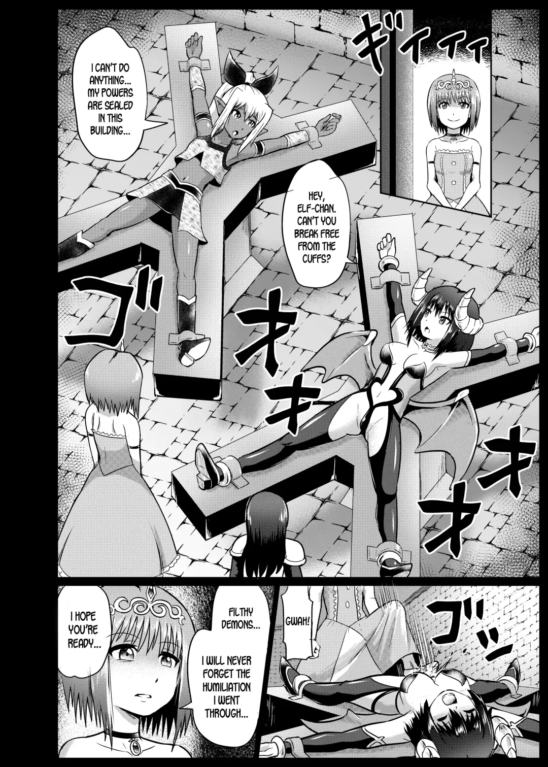 [Akabon - Mokoyana] Mamono Musume Oshioki Kusuguri Jigoku Fhentai - Page 8