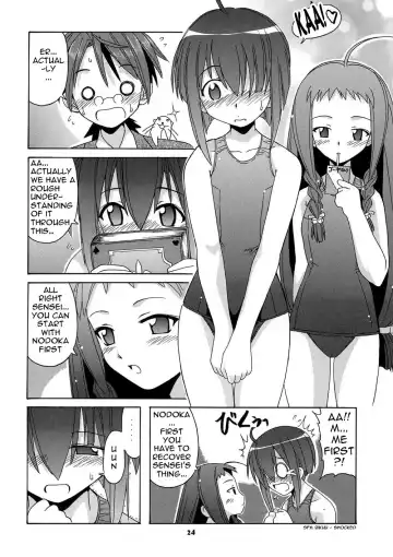[Hontai Bai] Negi-sensei to Himitsu no School Mizugi Fhentai - Page 24