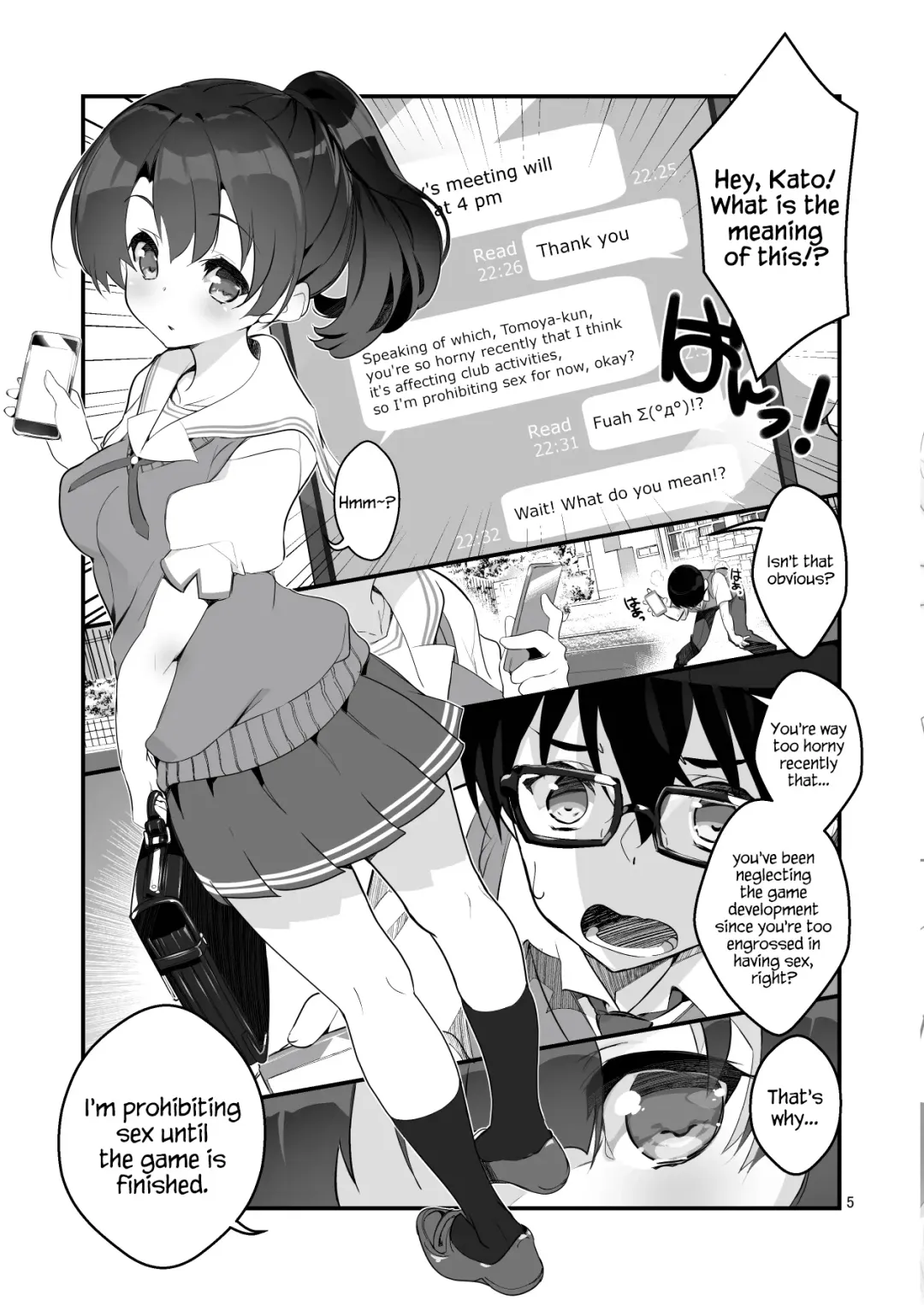 [Fujishima Sei1go] Futsukano wa Wotakare no Megane o Toru. 2 Fhentai - Page 5