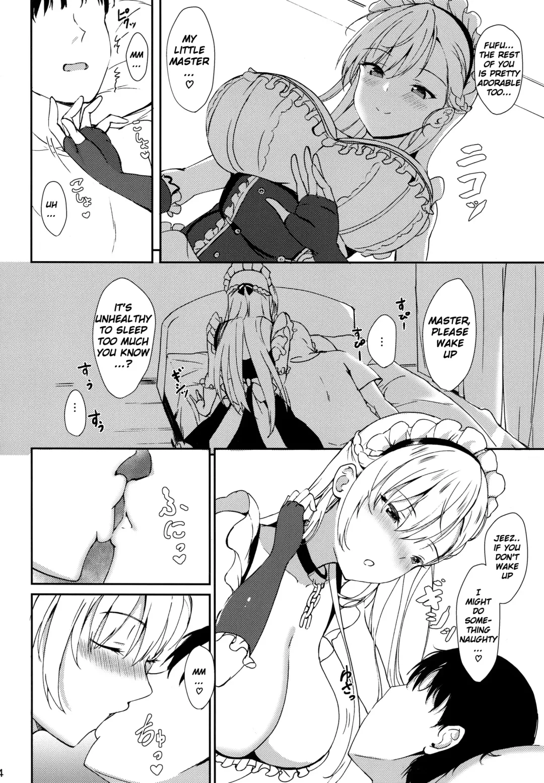 [Takaharu] Belfast no Dakigokochi | Belfast's Embrace Fhentai - Page 3